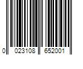 Barcode Image for UPC code 0023108652001