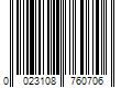 Barcode Image for UPC code 0023108760706