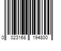 Barcode Image for UPC code 0023168194800