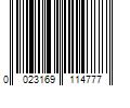 Barcode Image for UPC code 0023169114777