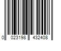 Barcode Image for UPC code 0023198432408