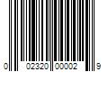 Barcode Image for UPC code 002320000029