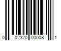 Barcode Image for UPC code 002320000081