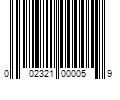 Barcode Image for UPC code 002321000059