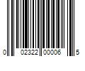 Barcode Image for UPC code 002322000065