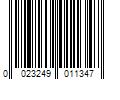 Barcode Image for UPC code 0023249011347