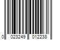 Barcode Image for UPC code 0023249012238