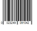 Barcode Image for UPC code 0023249091042