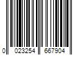 Barcode Image for UPC code 0023254667904