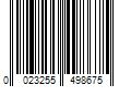 Barcode Image for UPC code 0023255498675