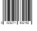 Barcode Image for UPC code 0023271632152