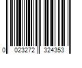 Barcode Image for UPC code 0023272324353