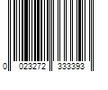 Barcode Image for UPC code 0023272333393