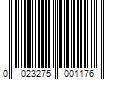 Barcode Image for UPC code 0023275001176