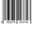 Barcode Image for UPC code 0023275003743