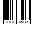 Barcode Image for UPC code 0023332310364