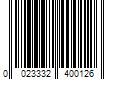 Barcode Image for UPC code 0023332400126