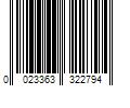 Barcode Image for UPC code 0023363322794