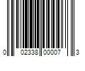 Barcode Image for UPC code 002338000073