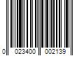 Barcode Image for UPC code 0023400002139