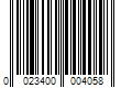 Barcode Image for UPC code 0023400004058