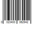 Barcode Image for UPC code 0023400062942