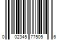 Barcode Image for UPC code 002345775056