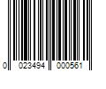 Barcode Image for UPC code 0023494000561