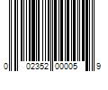 Barcode Image for UPC code 002352000059