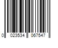 Barcode Image for UPC code 0023534067547