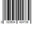 Barcode Image for UPC code 0023534424739