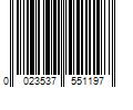 Barcode Image for UPC code 0023537551197