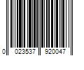 Barcode Image for UPC code 0023537920047