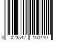 Barcode Image for UPC code 0023542100410