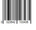 Barcode Image for UPC code 0023542103435