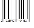 Barcode Image for UPC code 0023542104432