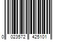 Barcode Image for UPC code 0023572425101