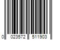 Barcode Image for UPC code 0023572511903