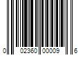 Barcode Image for UPC code 002360000096