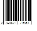 Barcode Image for UPC code 0023601015051