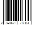 Barcode Image for UPC code 0023601017413