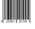 Barcode Image for UPC code 0023601291004