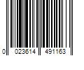 Barcode Image for UPC code 0023614491163