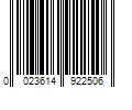 Barcode Image for UPC code 0023614922506