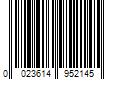 Barcode Image for UPC code 0023614952145