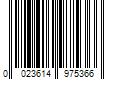 Barcode Image for UPC code 0023614975366