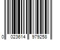 Barcode Image for UPC code 0023614979258