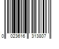 Barcode Image for UPC code 0023616313807