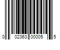 Barcode Image for UPC code 002363000055