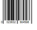 Barcode Image for UPC code 0023632984586